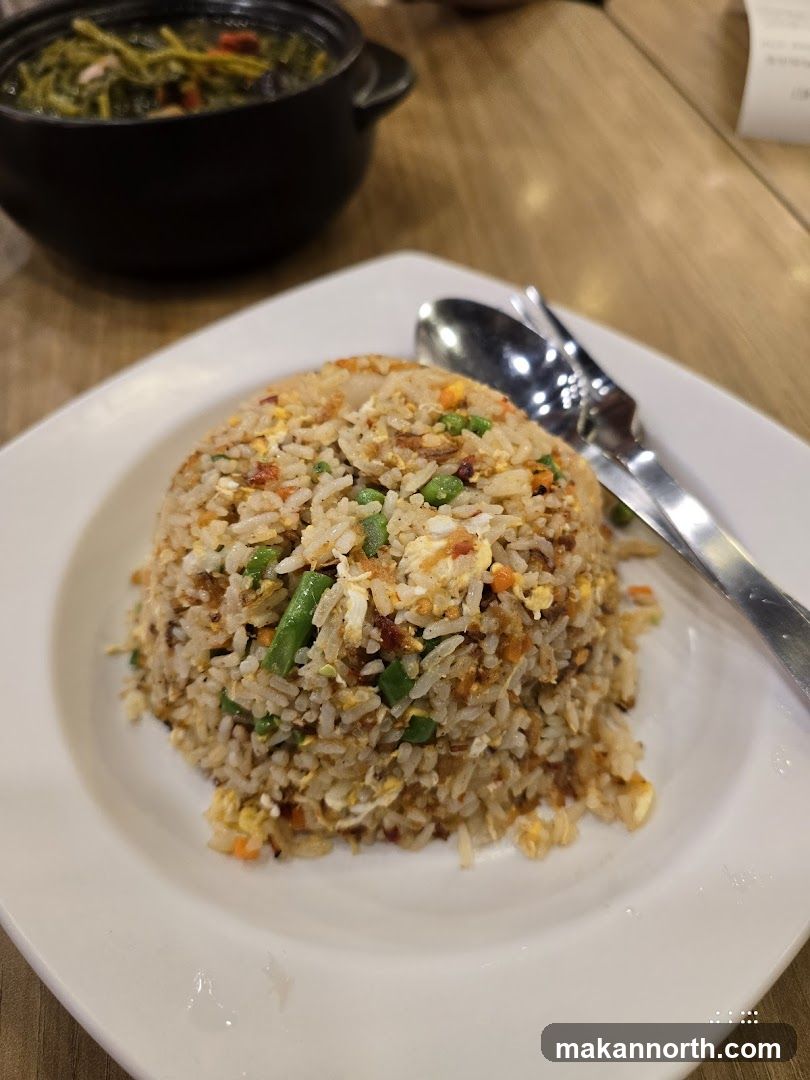 Fried Rice and Greens