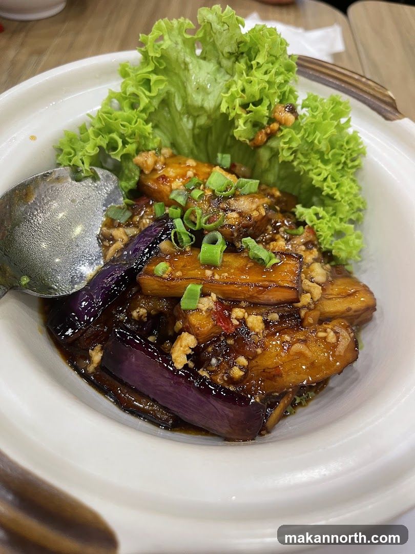 Braised Eggplant Dish