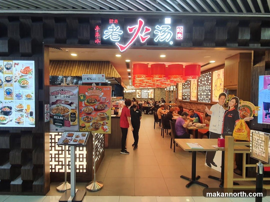 Restaurant Interior with Promotions