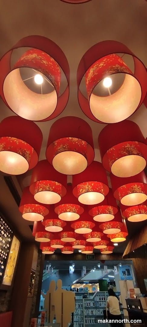 Red Lanterns and Store Interior