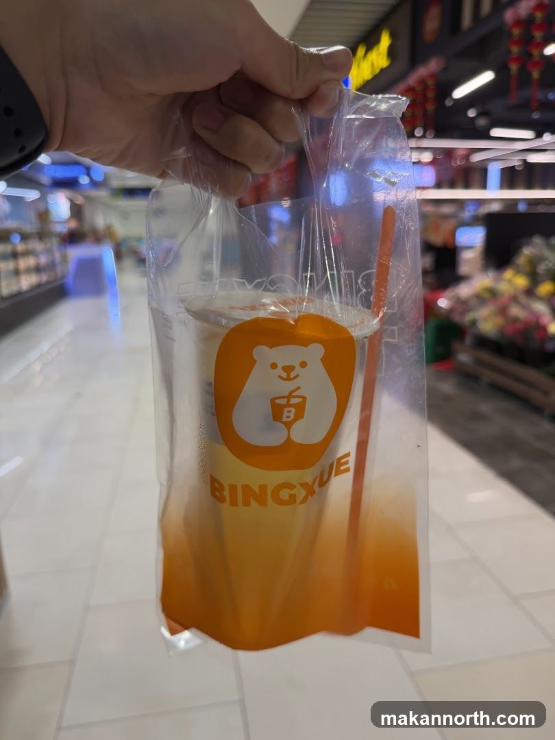 Beverage in Branded Bag