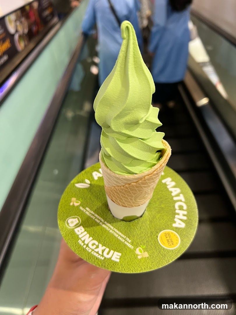 Matcha Ice Cream Cone