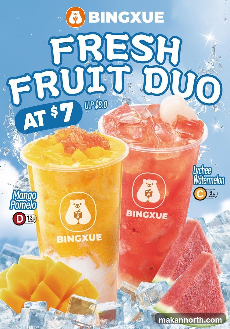 Bingxue Fresh Fruit Duo Promotion