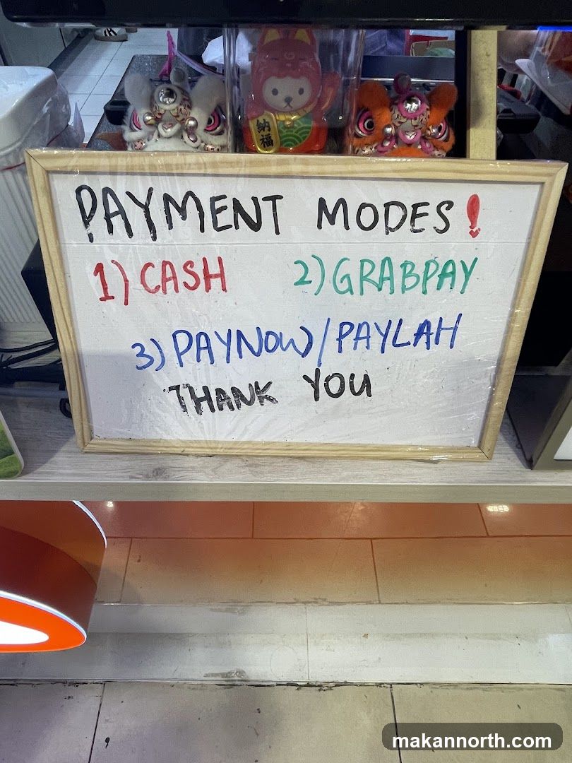 Payment Modes Sign