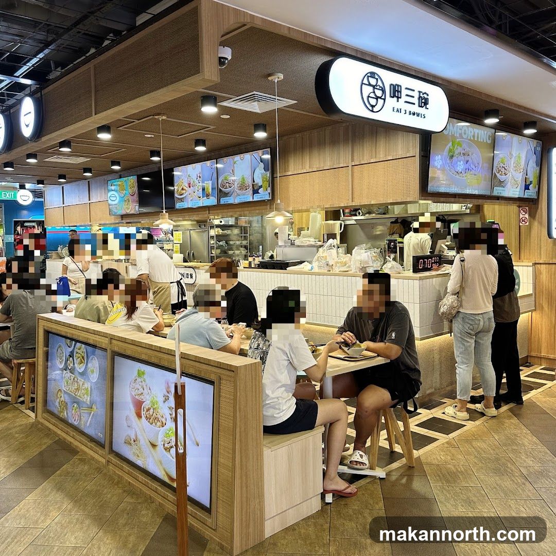 Restaurant Interior with Diners