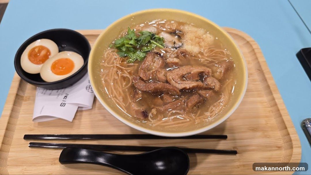 Noodle Soup with Eggs