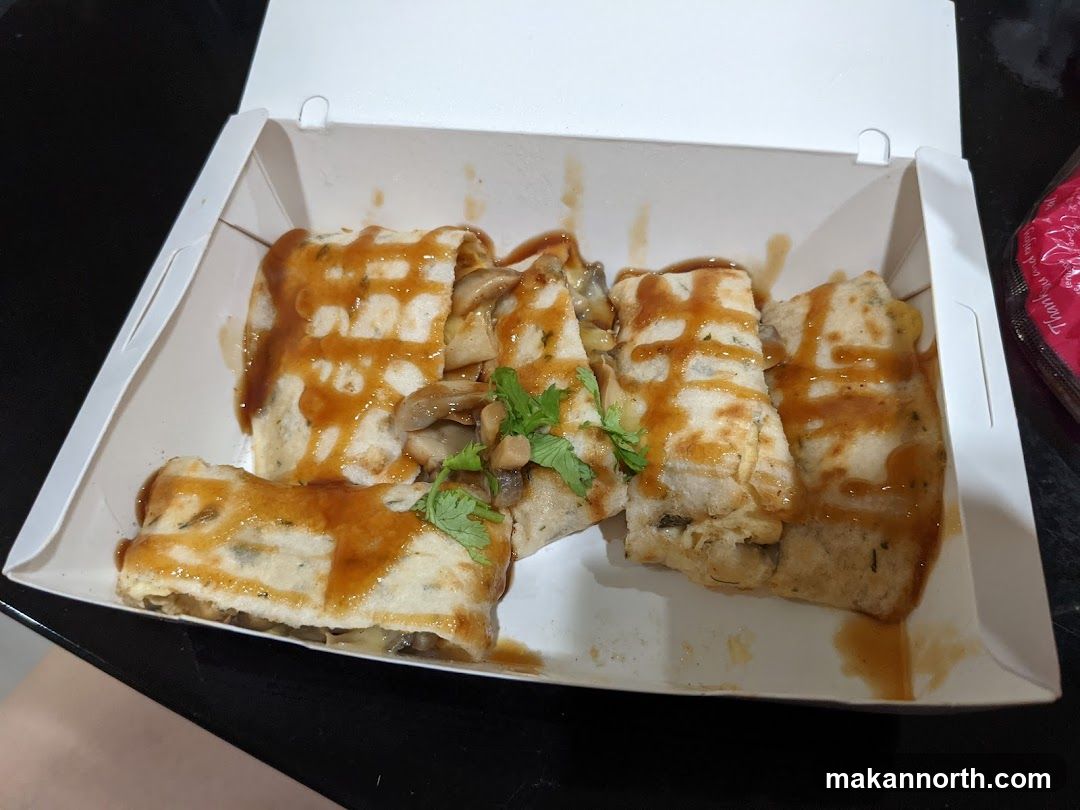 Mushroom Crepes