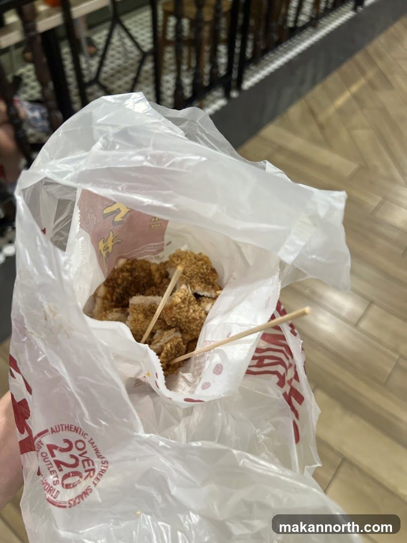 Fried Chicken Bites in a Bag