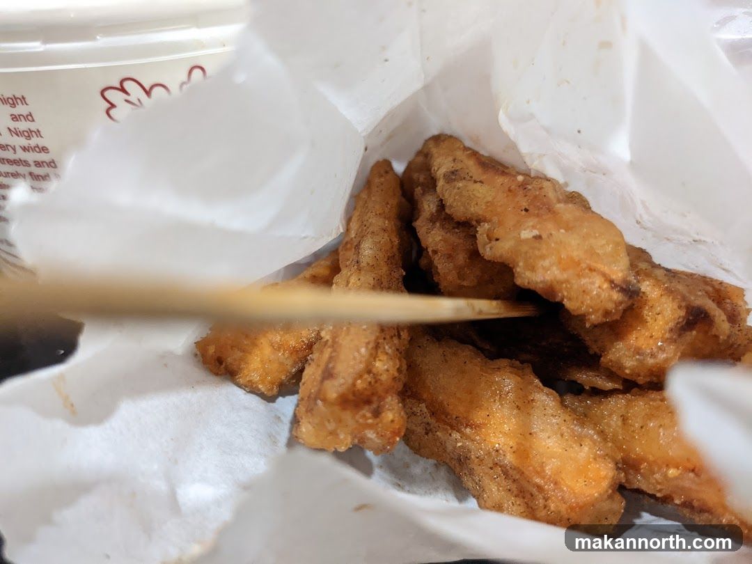 Fried Food in Paper Bag