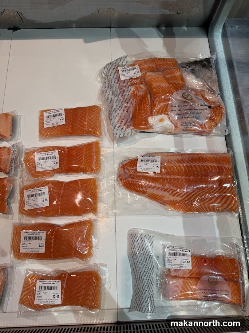 Packaged Salmon Fillets