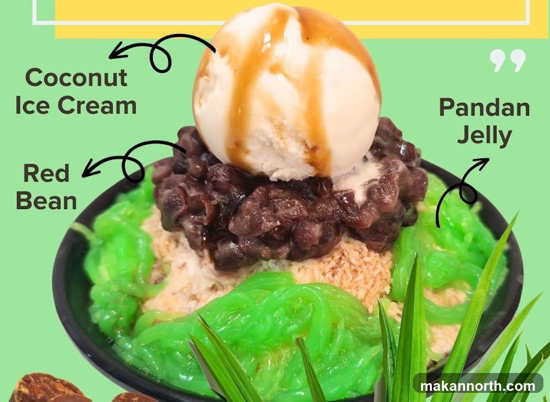 Dessert with Ice Cream and Toppings