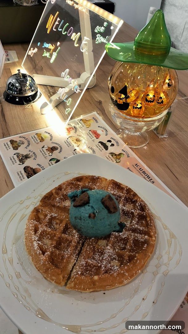 Waffle with Ice Cream