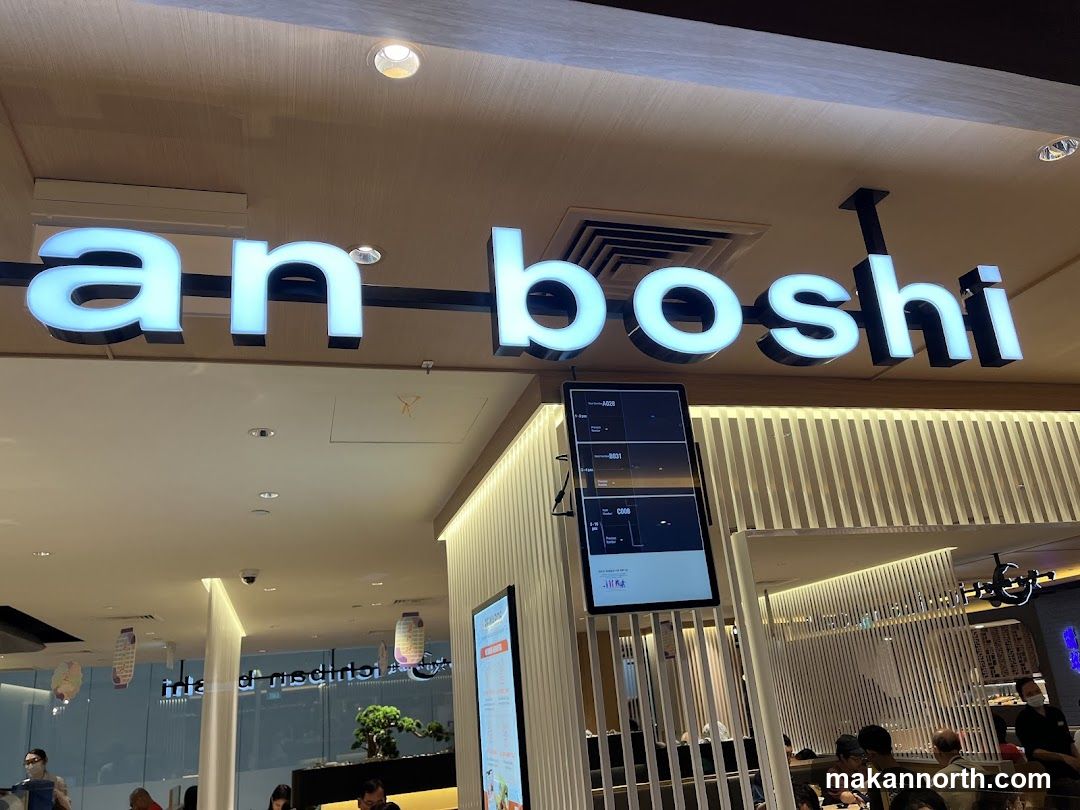 Restaurant Interior with Signage
