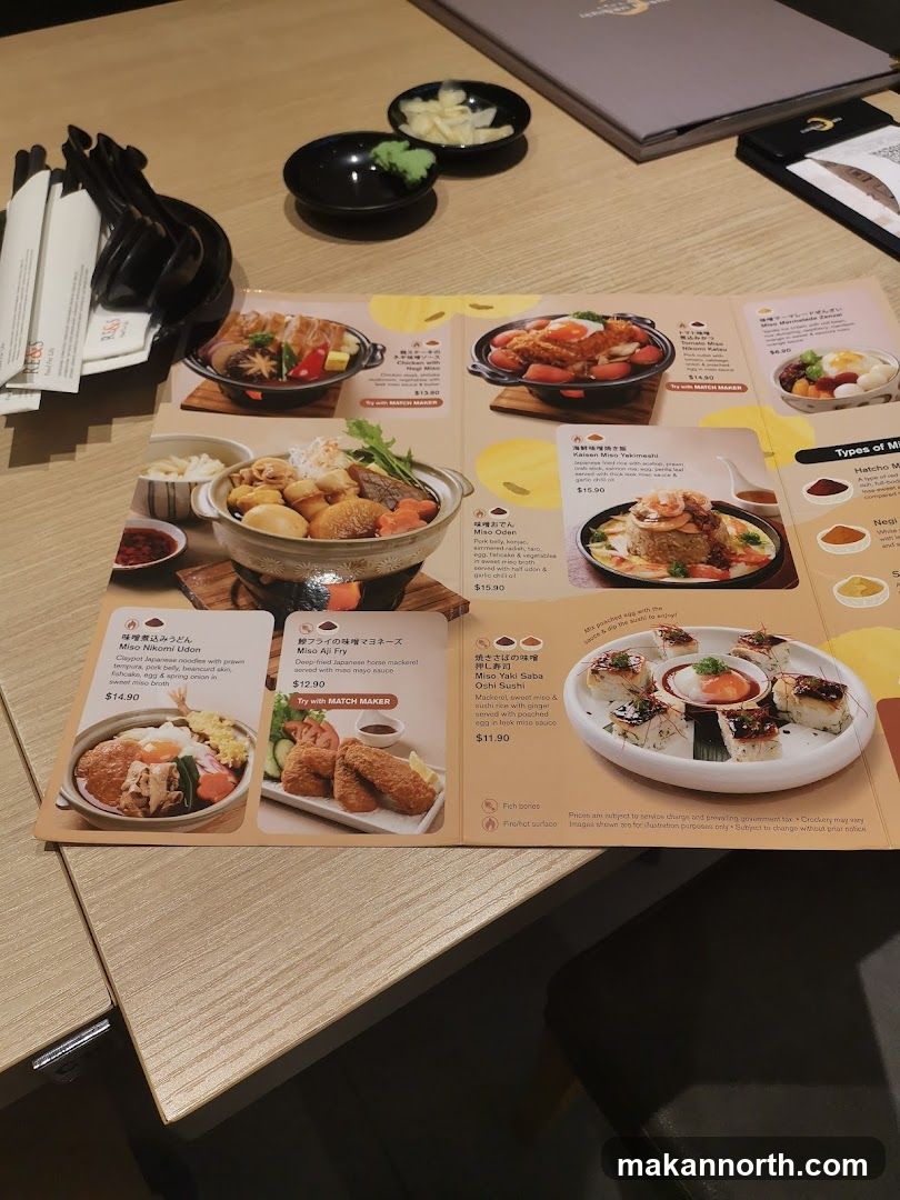 Japanese Menu