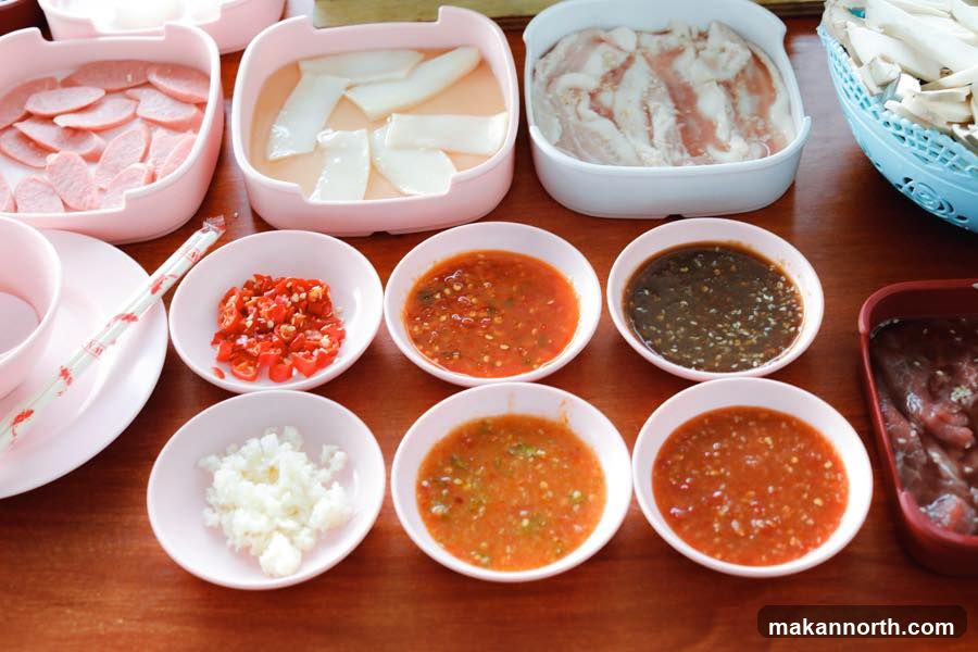 Dipping Sauces and Ingredients