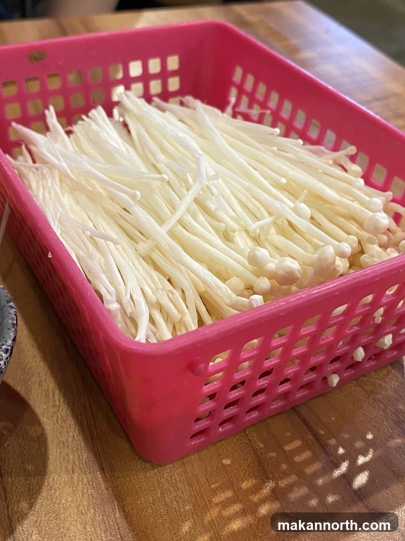 Enoki Mushrooms