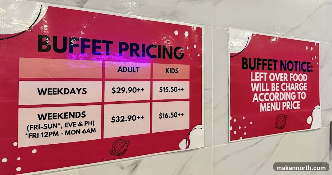 Buffet Pricing
