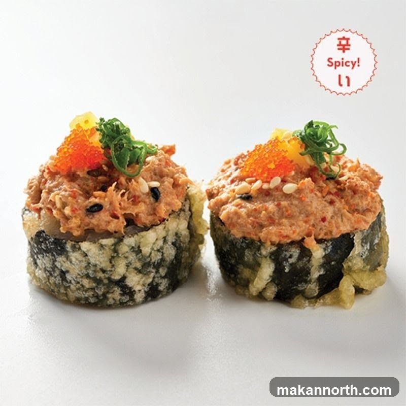 Spicy Tuna Sushi Rolls