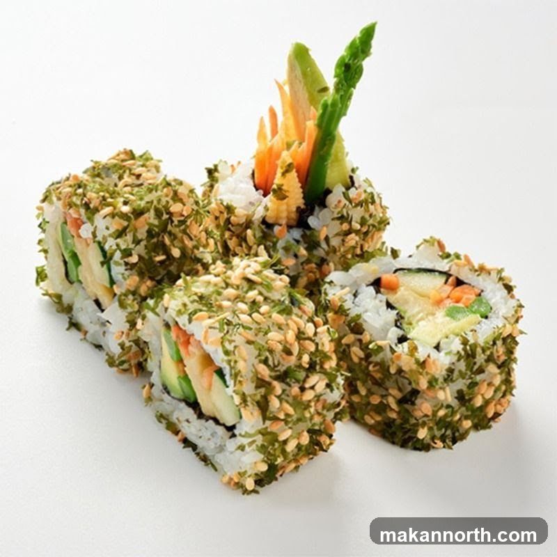 Vegetable Sushi Rolls