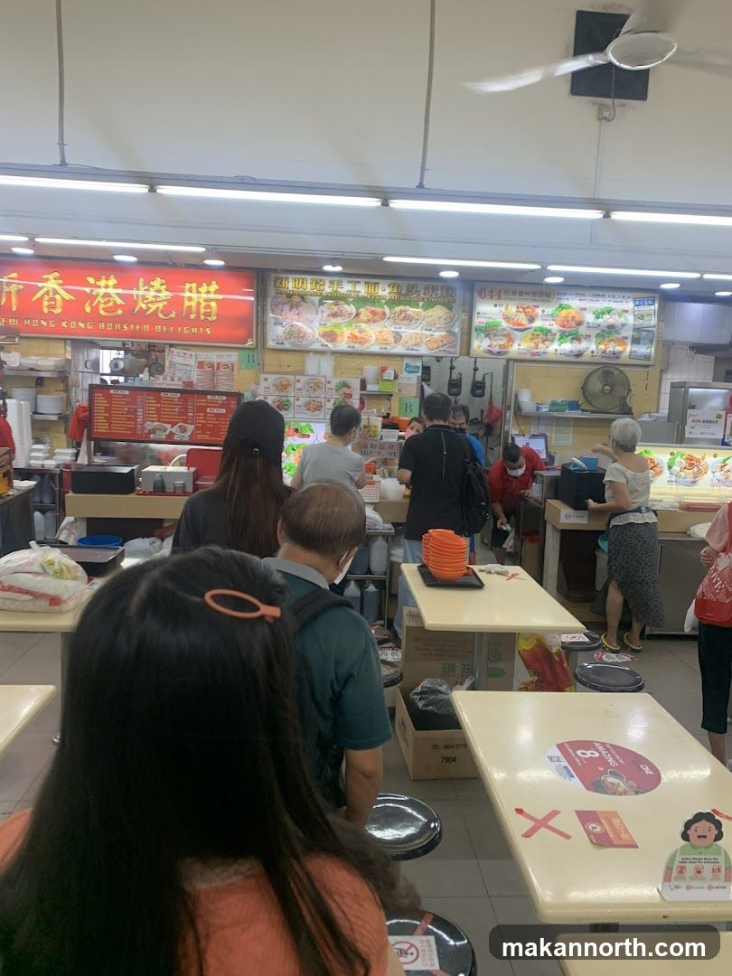 Food Stall with Menu Boards