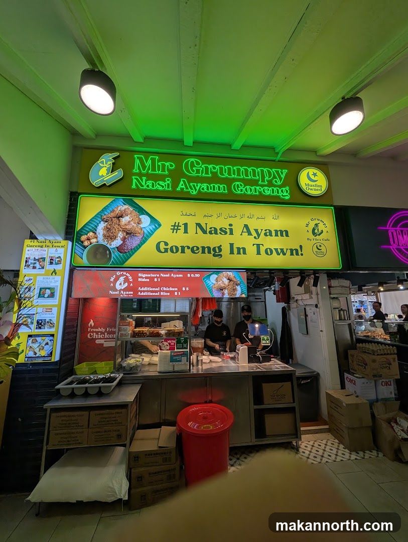 Mr Grumpy Nasi Ayam Goreng