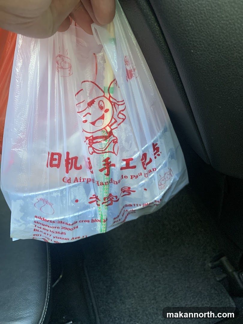 Takeaway Bag with Food
