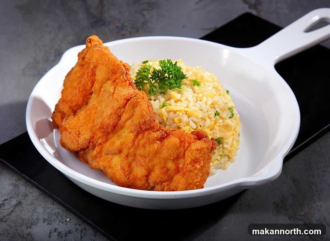 Fried Chicken and Fried Rice
