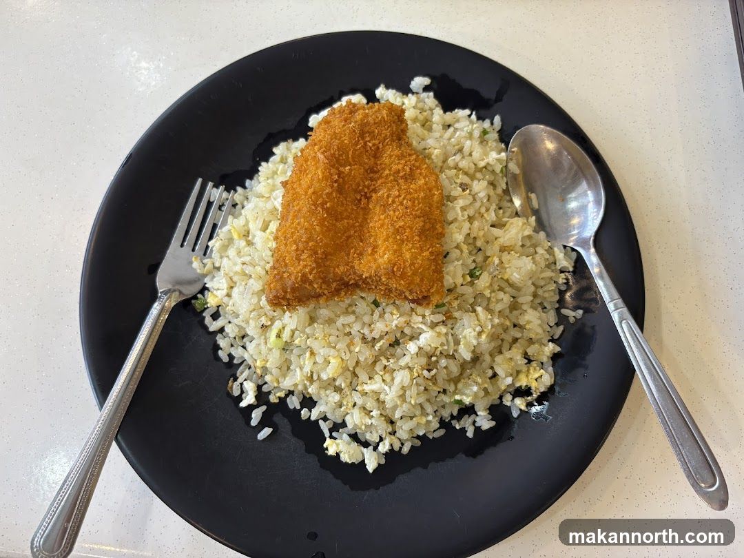 Fried Fish with Fried Rice