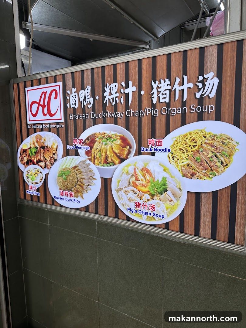 Food Menu Display