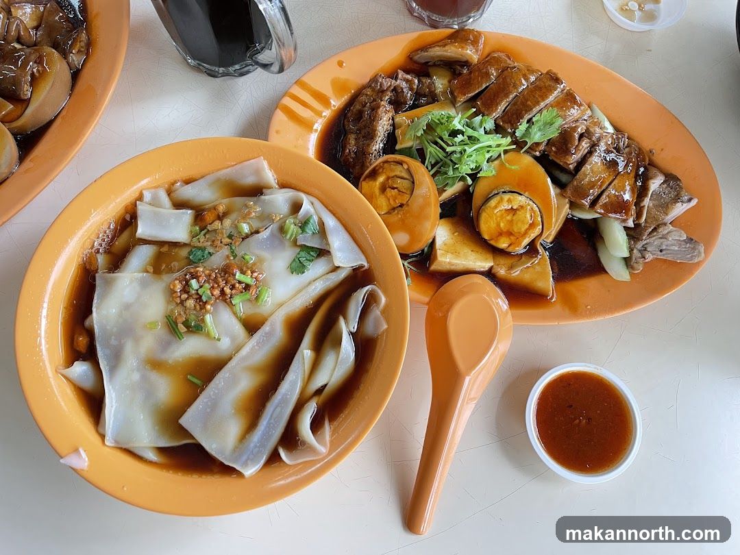 Braised Duck and Noodles