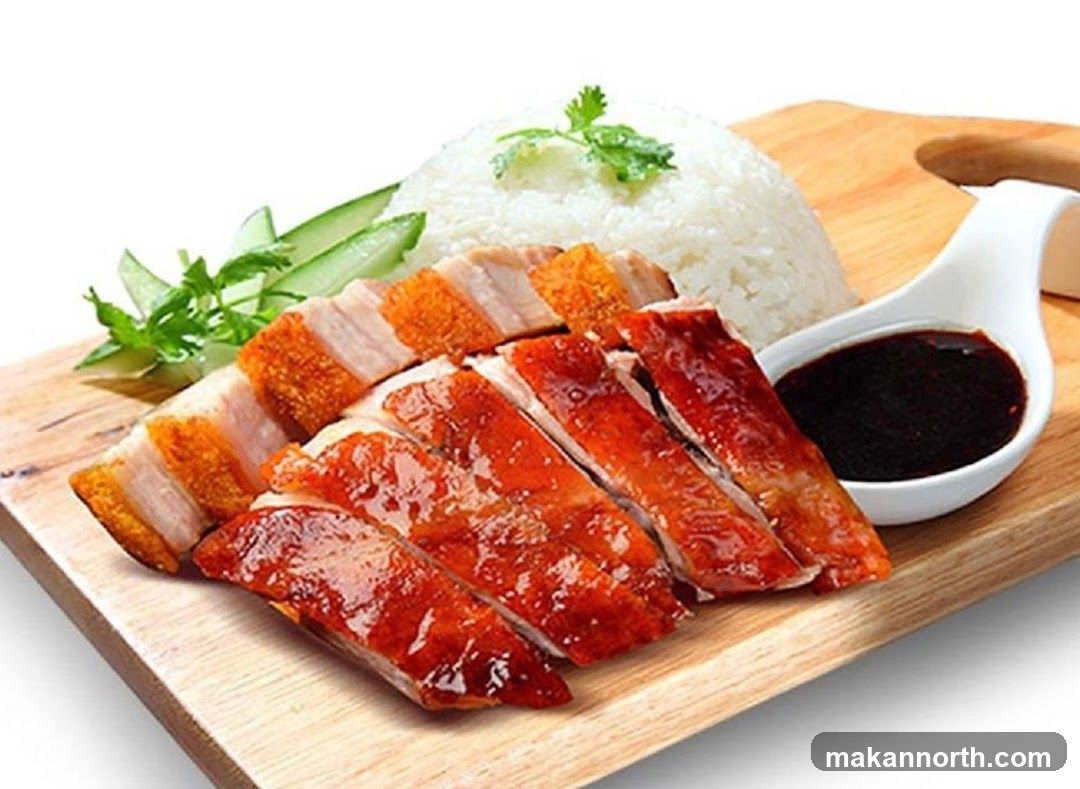 Roast Duck and Pork Belly Rice