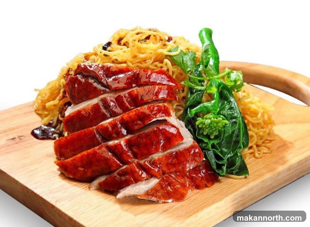Roast Duck with Noodles