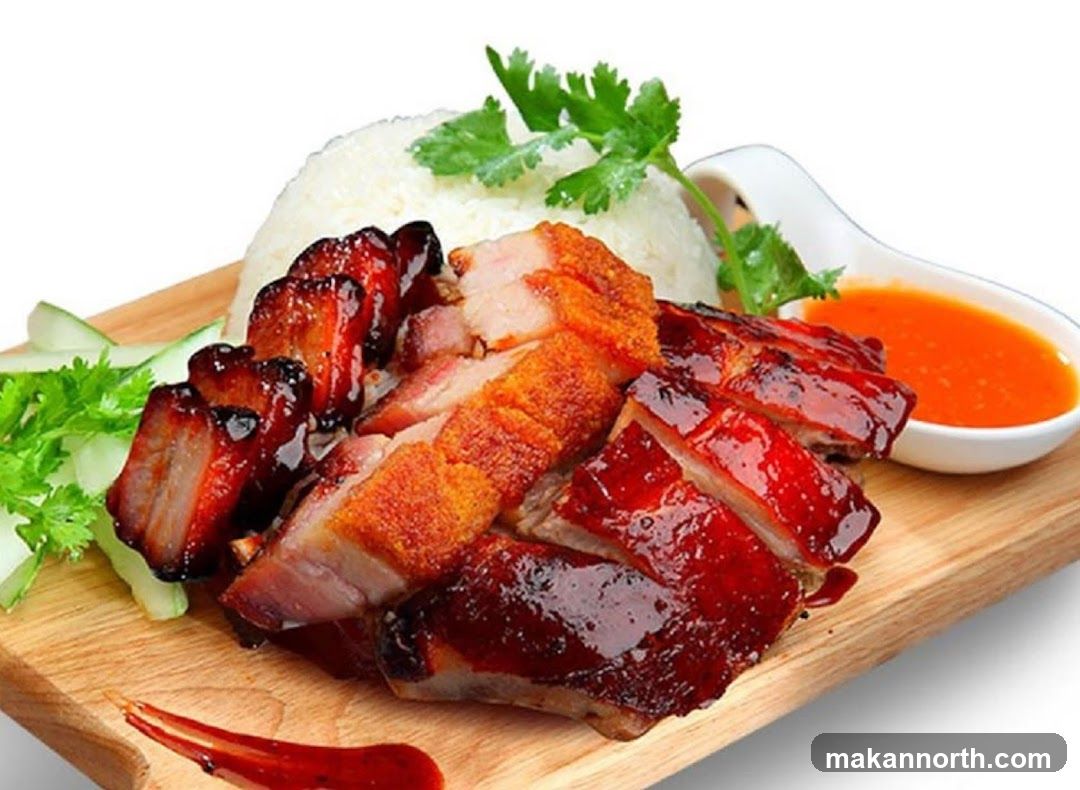 Roast Pork and Char Siu Rice