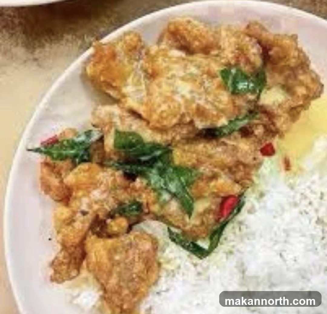 Crispy Chicken with Rice
