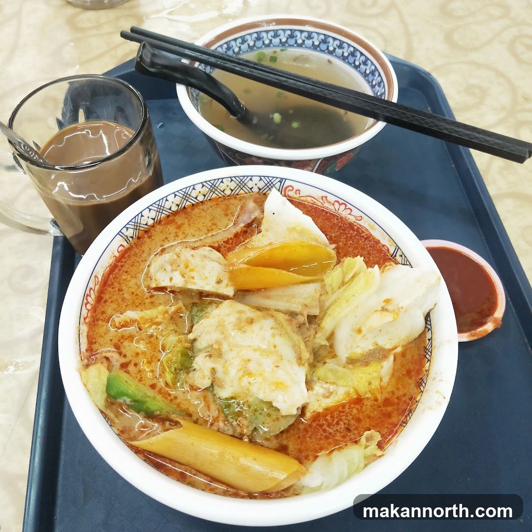 Noodle Soup and Coffee