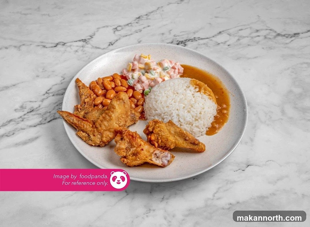 Fried Chicken Wings Meal