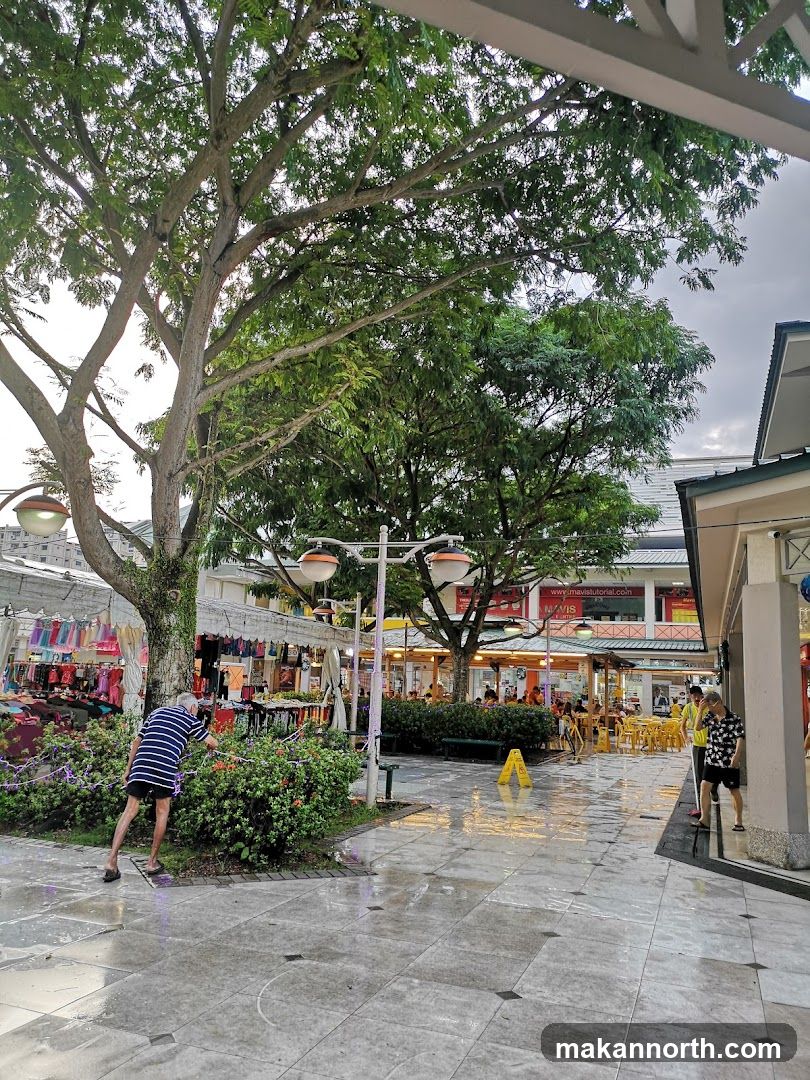 Outdoor Market Scene