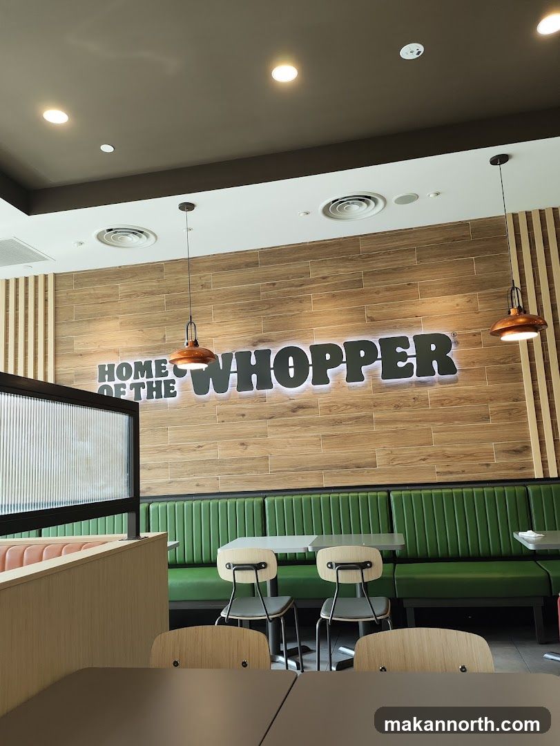 Burger Restaurant Interior