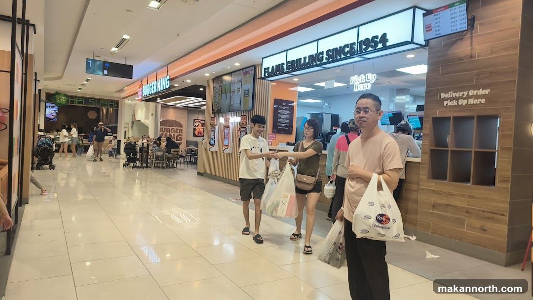 Burger King and Hei Sushi