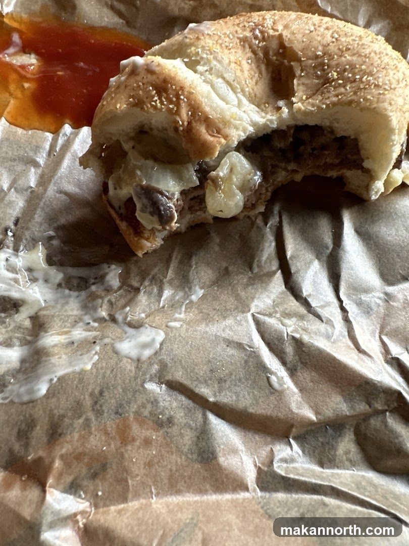 Burger with Sauce