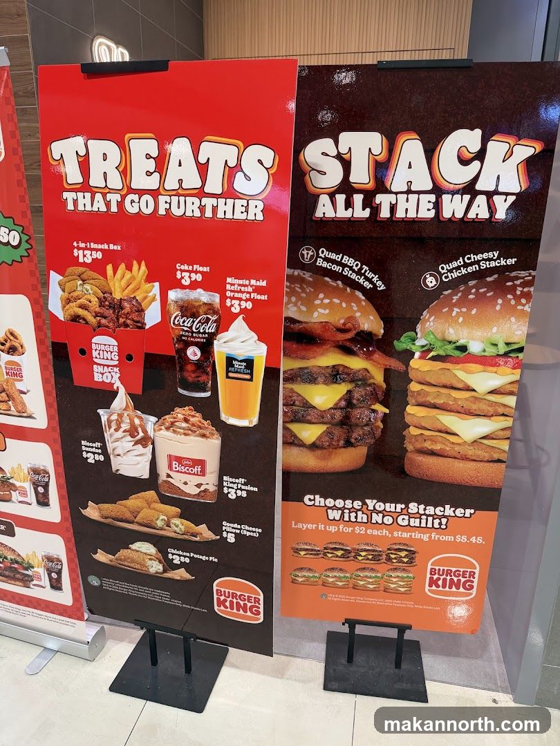 Burger King Treats and Stackers