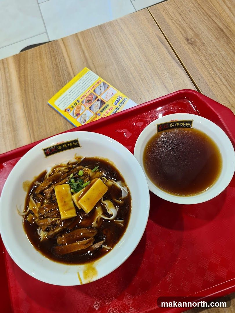 Duck Rice and Soup