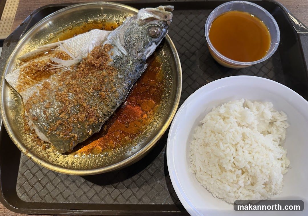 Steamed Fish with Rice
