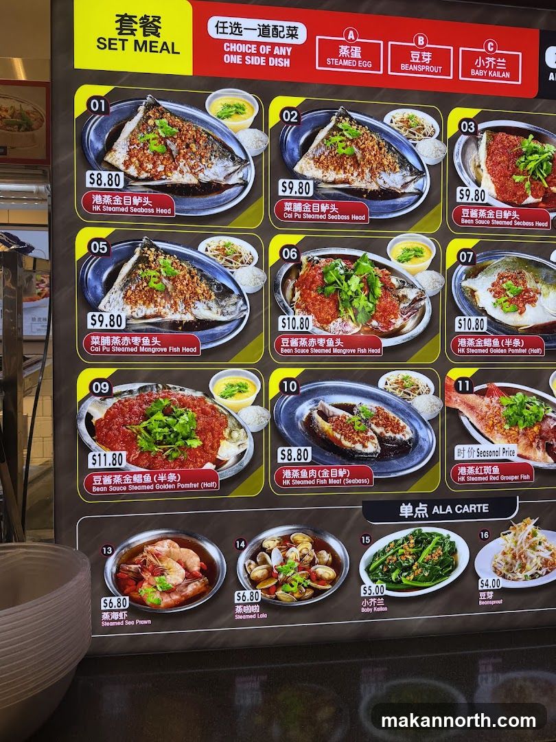 Set Meal Menu