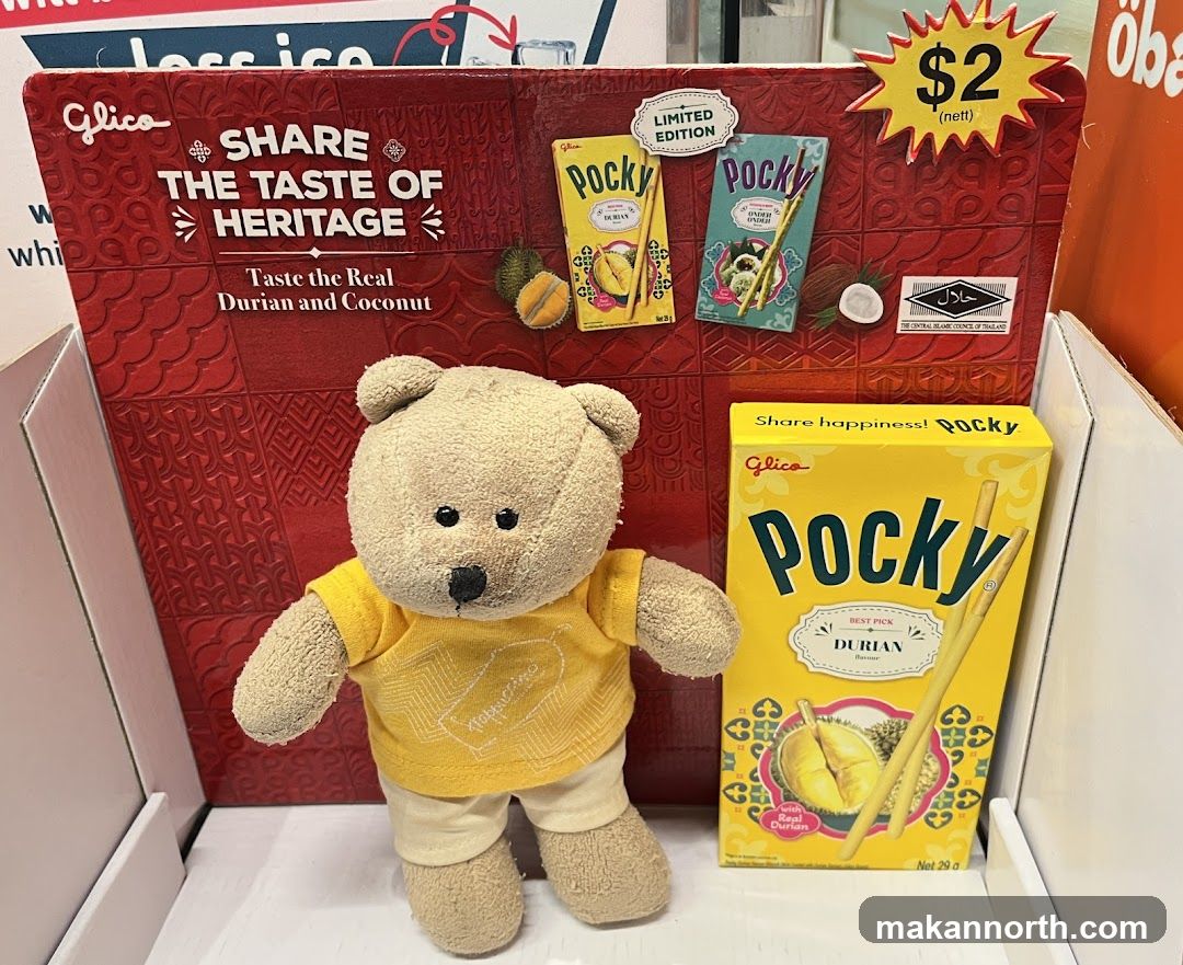 Pocky Durian and Coconut Biscuits