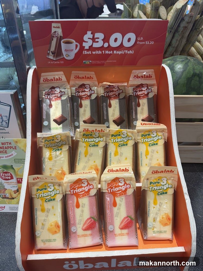 Obalab Triangle Cakes Promotion