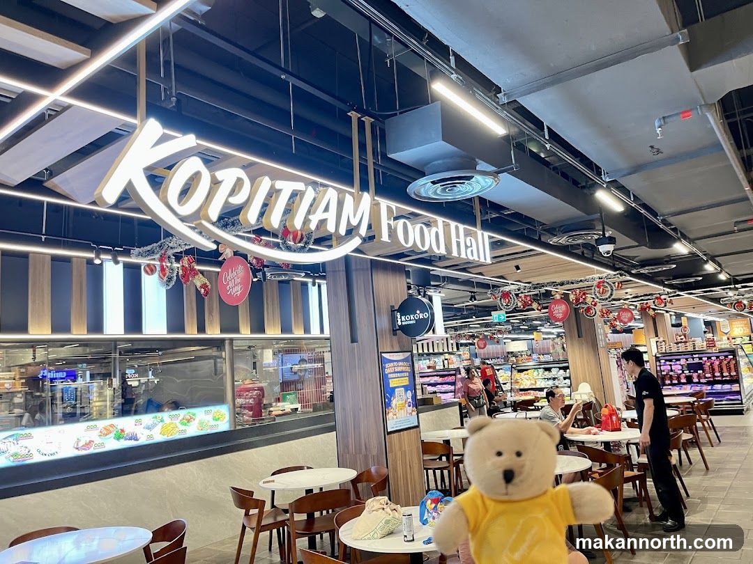 Kopitiam Food Hall Sign