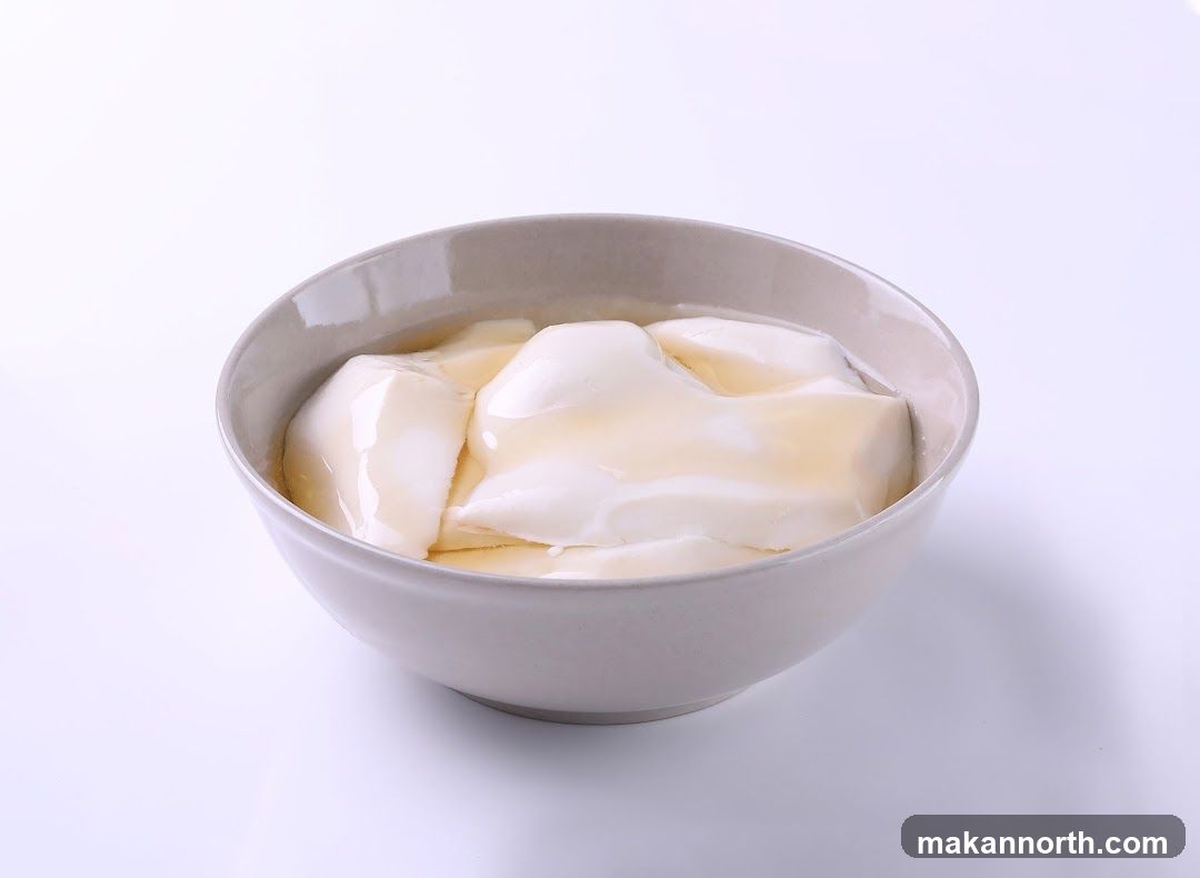 Tofu Pudding with Syrup