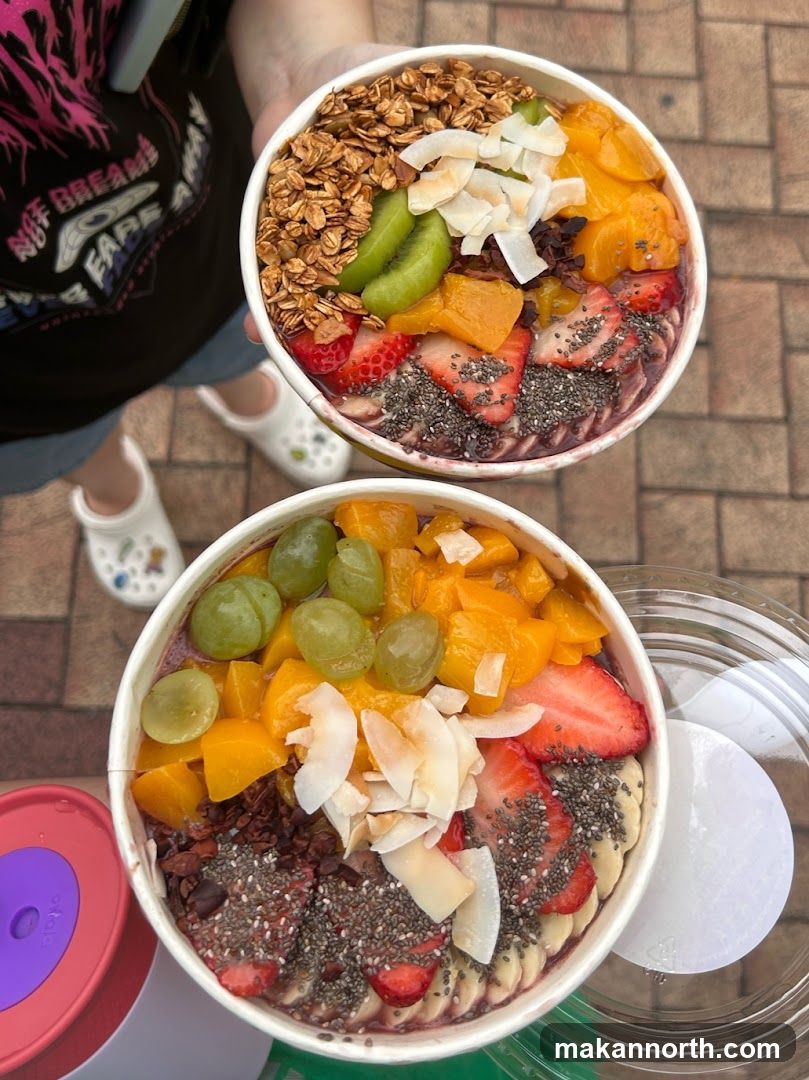 Two Acai Bowls