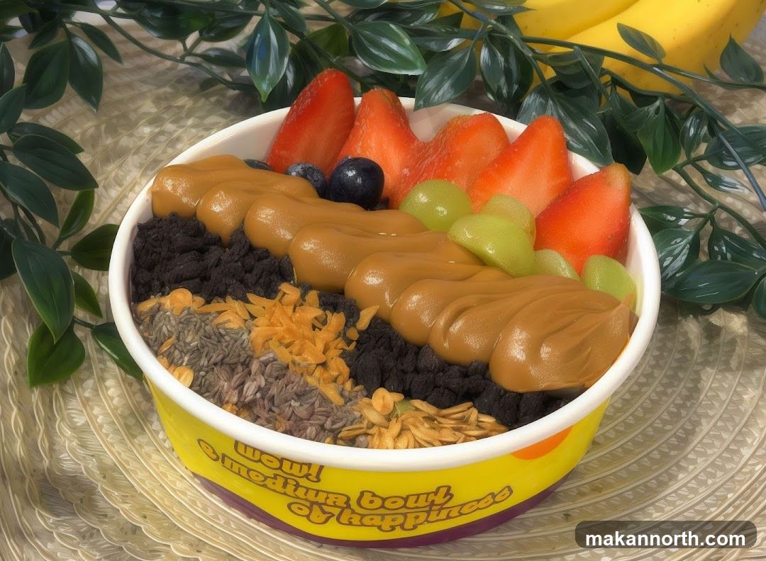 Acai Bowl with Fruit and Toppings